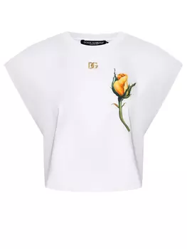 Футболка хлопковая DOLCE & GABBANA