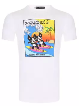 Футболка хлопковая DSQUARED2