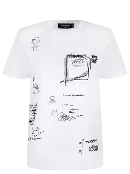 Футболка хлопковая DSQUARED2