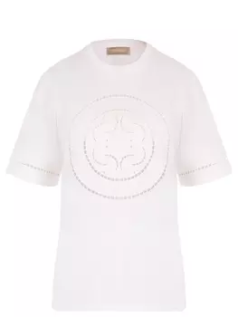 Футболка хлопковая ELIE SAAB