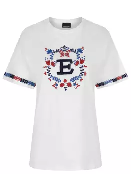 Футболка хлопковая ERMANNO SCERVINO