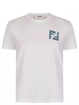Футболка хлопковая FENDI