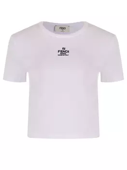 Футболка хлопковая FENDI