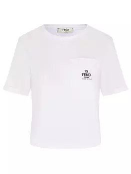 Футболка хлопковая FENDI