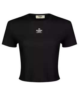 Футболка хлопковая FENDI