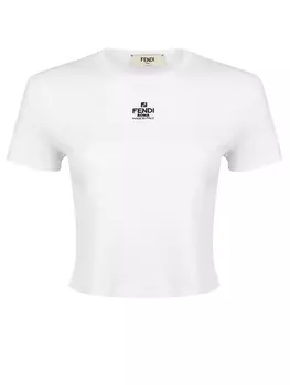 Футболка хлопковая FENDI