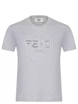 Футболка хлопковая FENDI