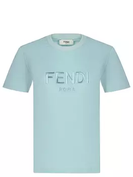 Футболка хлопковая FENDI