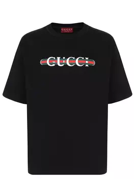 Футболка хлопковая GUCCI