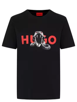 Футболка хлопковая HUGO