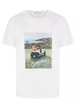 Футболка хлопковая JACOB COHEN