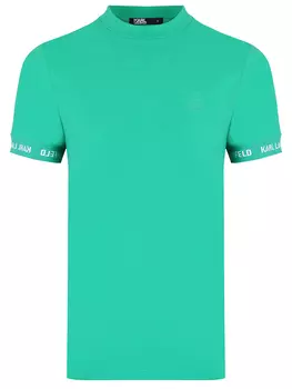 Футболка хлопковая KARL LAGERFELD