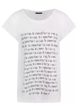 Футболка хлопковая MARINA RINALDI