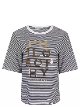 Футболка хлопковая PHILOSOPHY