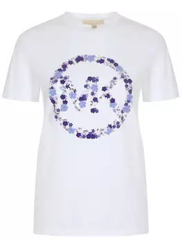 Футболка хлопковая с декором