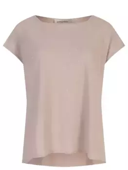 Футболка хлопковая с пайетками GENTRYPORTOFINO