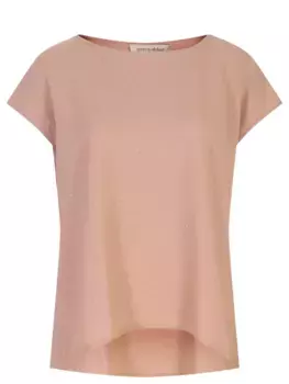 Футболка хлопковая с пайетками