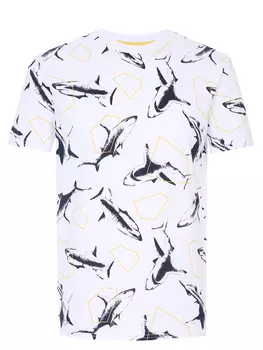 Футболка хлопковая с принтом