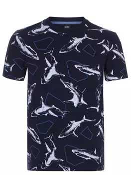 Футболка хлопковая с принтом