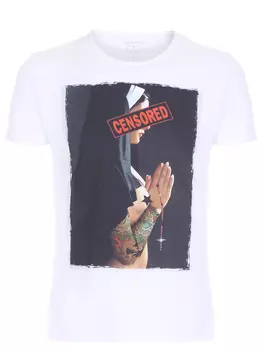 Футболка хлопковая с принтом