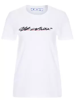 Футболка хлопковая с принтом