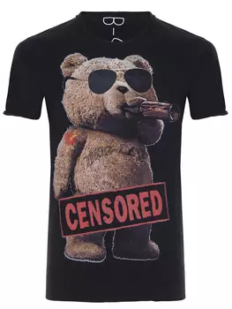 Футболка хлопковая с принтом