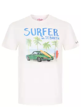 Футболка хлопковая с принтом