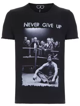 Футболка хлопковая с принтом