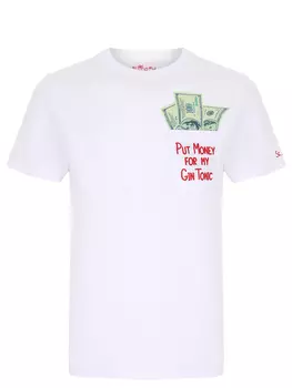 Футболка хлопковая с принтом