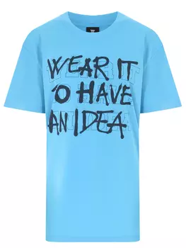 Футболка хлопковая с принтом