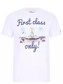 Футболка хлопковая с принтом