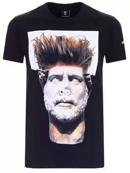 Футболка хлопковая с принтом