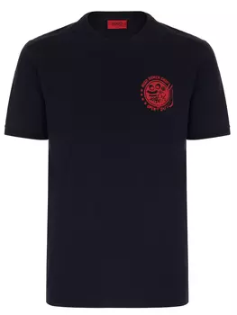 Футболка хлопковая с принтом