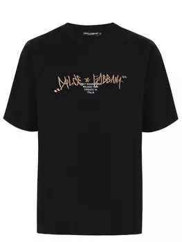 Футболка хлопковая с принтом