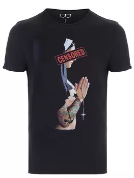 Футболка хлопковая с принтом