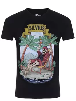 Футболка хлопковая с принтом