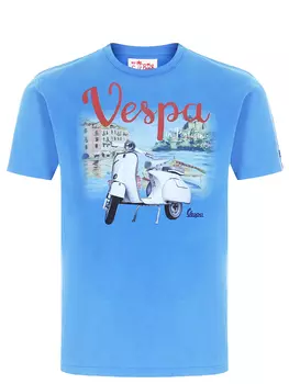 Футболка хлопковая с принтом