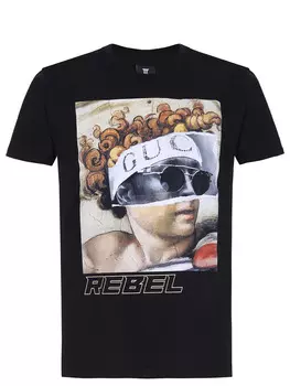 Футболка хлопковая с принтом