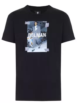 Футболка хлопковая с принтом