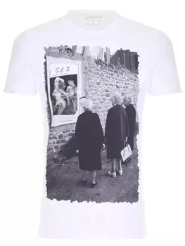 Футболка хлопковая с принтом