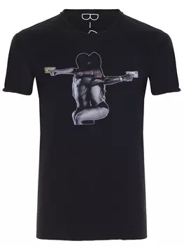 Футболка хлопковая с принтом