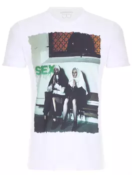 Футболка хлопковая с принтом