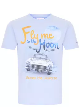 Футболка хлопковая с принтом