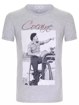 Футболка хлопковая с принтом