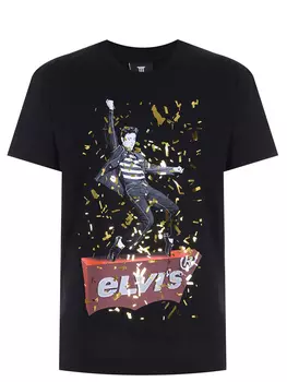 Футболка хлопковая с принтом