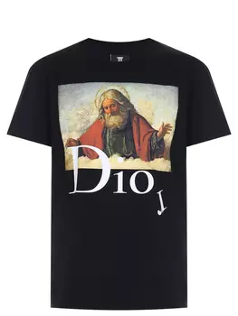 Футболка хлопковая с принтом