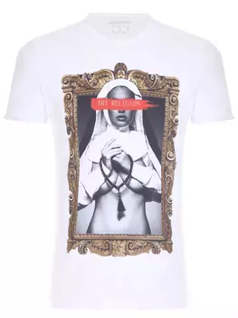 Футболка хлопковая с принтом