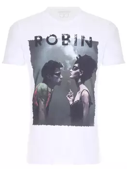 Футболка хлопковая с принтом