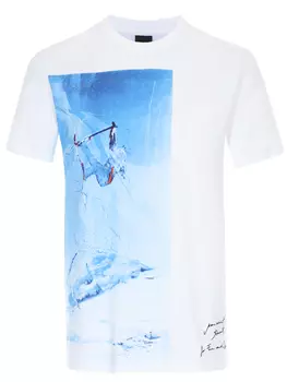 Футболка хлопковая с принтом