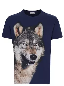 Футболка хлопковая с принтом